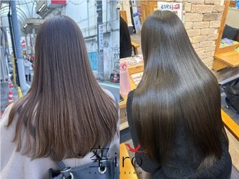 ソライロ(空iro)の写真/柔らかな仕上がりとツヤ感に感動◆ダメージを最小限に抑え、高品質の薬剤と通いやすい価格で髪質改善＊
