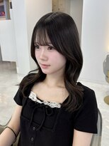 マリアバイアフロート(Maria by AFLOAT)&nbsp;韓国ヘア　顔まわりカット　グレージュ