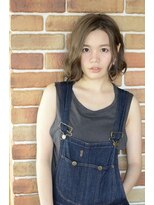 ヘア デザイン チアフル(hair design cheerful)&nbsp;【センター南チアフル】透明感のあるミディアムスタイル