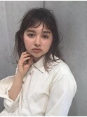 【CREAR 恵比寿/代官山】外ハネボブアッシュブラウンネオウルフ