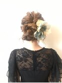 シニヨンアレンジ