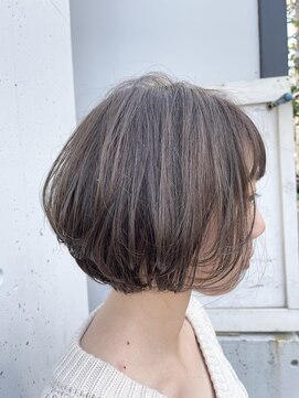 ロイジー(roijir) 【roijir 表参道】 シースルーバング×透け感グレージュ