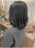 《花屋併設》ブラックアッシュ@20代30代40代@COTAトリートメント