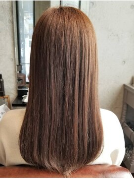 ヘアサロン レゴリス(hair salon REGOLITH) 『 ブリーチ無しで透明感♪　ミルクティベージュ　』