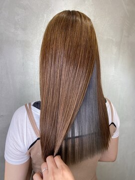 アンダーバーホワイトモデ 河内長野(_WHITE mode) 20代30代シースルーバンクグレーインナーカラー