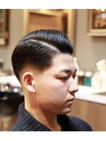 バーバーショップ スバル(BARBERSHOP SUBARU)&nbsp;＜理容室＞＜バーバー＞七三フェードツーブロックサイドパート