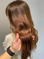 ロンドルーチェ 心斎橋(Lond luce)&nbsp;ダークアッシュ/ミディアムレイヤーカット［髪質改善/縮毛矯正］