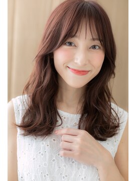 モッズヘア 越谷(mod's hair) ミルクティーピンクくせ毛風コリアンスタイルY越谷20代30代40代