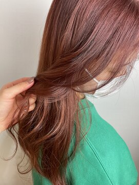 キュオンシア(CUEON. ciea) ロング×チェリーレッド