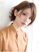 大人可愛い小顔美髪ツヤ感ウルフレイヤーカットA2