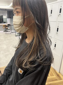 リジー(Litzy) エモウルフ × インナーグレージュ