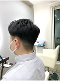爽やか刈り上げ2ブロック　/　倉敷　メンズ　ヘッドスパ