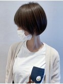 丸みショートボブ
