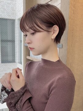 ビュー フクオカ(VIEW FUKUOKA) フェミニンで可愛いチェリーブラウンイメチェンボブ