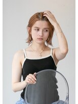 ジェミニ(gemini)&nbsp;ハイトーンオレンジボブ