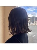 切りっぱなしボブ