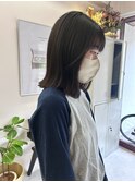 【Look at】20代30代40代きりっぱなしボブ顔まわり