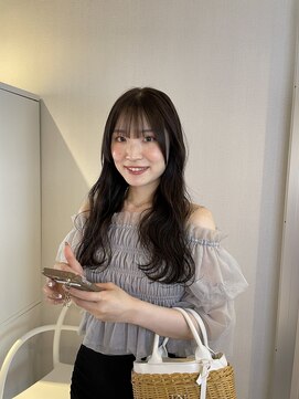 アム(amu) レイヤーロング/アッシュブラウン/ブラウンカラー