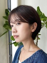 アンバー 池袋(amber)&nbsp;乾かしてまとまる耳掛けまるみショート