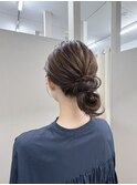 ゆるいアップスタイル