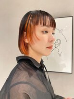 フェンヘアーアイス 中目黒(Fen.hair ici)&nbsp;大人可愛いデザインカラーデザインカットインナーブリーチ