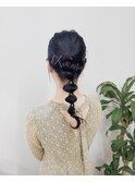 結婚式♪ヘアアレンジ♪