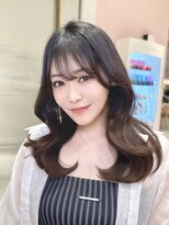 【瀬谷凌人】暗髪ミディアムヘア