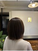大人かわいいくびレイヤー髪質改善ケア春色カラー ブラウン#3