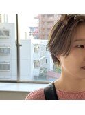 ハイトーンxハンサムショート