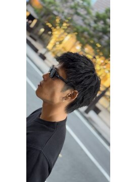 宮崎理容院 スパイキーショート【長め】