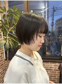 マッシュショートおしゃれ女子ウルフヘア外ハネボブレイヤーボブ