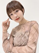 コモダ 神戸三宮(comoda)&nbsp;ショートヘア / ベージュ / 丸みショート