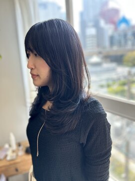 ラボアン 梅田店(lab.em.) 韓国風レイヤーカット♪