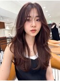 ハイライトバレイヤージュダブルカラーショートカット