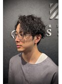 カジュアルシャドウパーマ