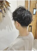 メンズパーマ　ツイストスパイラル　ツイスパ　八戸