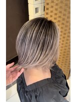 シエル 立川店(CIEL)&nbsp;CIEL立川×木村優作バレイヤージュ/ブリーチ韓国/ダークアッシュ