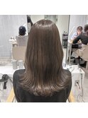 ホワイトグレージュミニウルフチェリーブラウン《用賀》