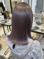 ネオリーブギンザ 銀座店(Neolive GINZA)&nbsp;ラベンダーグレージュ×外ハネミディアム【銀座駅】片桐