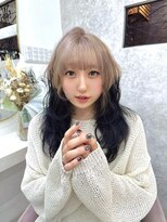 ラビス(Lovis) ミディアム/暗めカラー/デザインカラー/フェイスフレーミング