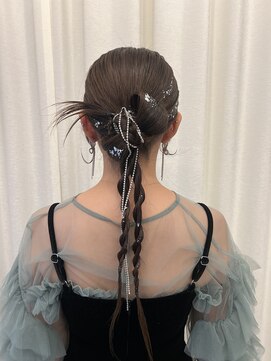 ボタン ハカタ(VOTAN hakata) 【ろみおStyle】ヘアセット/タイトスタイル/結婚式お呼ばれヘア