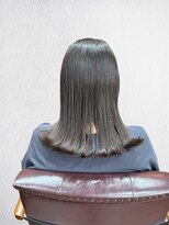 ルッカ(Rukka)&nbsp;イルミナカラー×外はね×髪質改善トリートメント