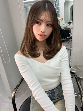 リッカ(LICCA) (licca内堀) ゆるく巻いても可愛い♪トレンドレイヤーカット