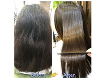 日本最高峰の縮毛矯正だからこそハイクオリティな仕上がりに感動