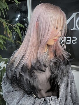 イエナ 渋谷(IENA) ホワイトブロンドカラーケアブリーチクラゲヘアー