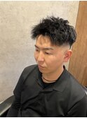 ジェットツイストパーマスキンフェード