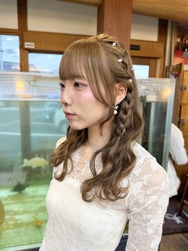 ギャロップヘアー 同窓会ヘアセット