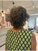 50～60代/パーマ/鎌倉/スタイリング