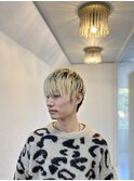 マッシュ短髪メンズウルフ