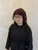 COM【コム】 ウルフ×ハードパーマ